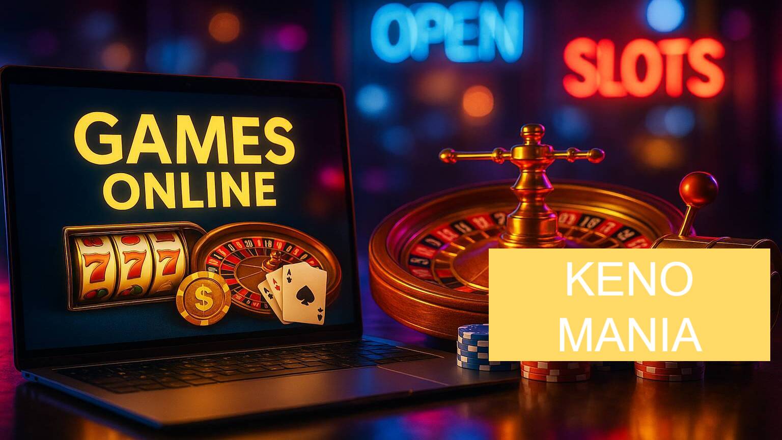 Jogos emocionantes no KENO MANIA
